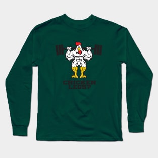 Gym Chicken Long Sleeve T-Shirt